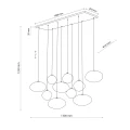 NEBIA NEW BROWN LAMPA WISZĄCA 10XG9 11793 TK Lighting