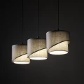 ELBRUS LINEN LAMPA WISZĄCA LISTWA 3XE27 10868 TK Lighting