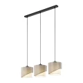 ELBRUS LINEN LAMPA WISZĄCA LISTWA 3XE27 10868 TK Lighting