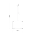 AFRICANA LAMPA WISZĄCA 1XE27 10904 TK Lighting
