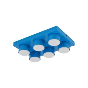 BRIX BLUE LAMPA SUFITOWA 6XGX53 11285 TK Lighting