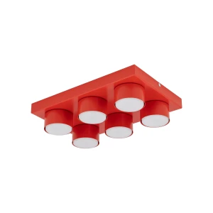 BRIX RED LAMPA SUFITOWA 6XGX53 11294 TK Lighting
