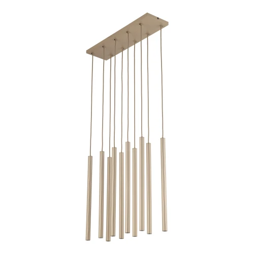 FERRO SABIA CHAMPAGNE LAMPA WISZĄCA 10XG9 LISTWA 11491 TK Lighting