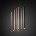 FERRO SABIA CHAMPAGNE LAMPA WISZĄCA 10XG9 LISTWA 11491 TK Lighting