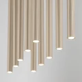 FERRO SABIA CHAMPAGNE LAMPA WISZĄCA 10XG9 LISTWA 11491 TK Lighting