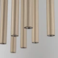 FERRO SABIA CHAMPAGNE LAMPA WISZĄCA 10XG9 LISTWA 11491 TK Lighting