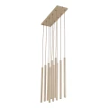 FERRO SABIA CHAMPAGNE LAMPA WISZĄCA 10XG9 LISTWA 11491 TK Lighting