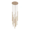 FERRO SABIA CHAMPAGNE LAMPA WISZĄCA 10XG9 KOŁO 11494 TK Lighting
