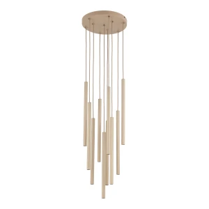 FERRO SABIA CHAMPAGNE LAMPA WISZĄCA 10XG9 KOŁO 11494 TK Lighting