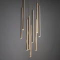 FERRO SABIA CHAMPAGNE LAMPA WISZĄCA 10XG9 KOŁO 11494 TK Lighting