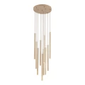 FERRO SABIA CHAMPAGNE LAMPA WISZĄCA 10XG9 KOŁO 11494 TK Lighting