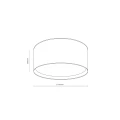 LARGO BLACK LAMPA SUFITOWA 6XE27 11700 TK Lighting