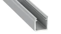 Profil aluminiowy srebrny typ Y 2m + klosz mleczny EKPR0118 Eko-Light