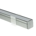 Profil aluminiowy srebrny typ Y 2m + klosz mleczny EKPR0118 Eko-Light