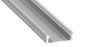 Profil aluminiowy srebrny typ D 1m + klosz mleczny EKPR6474 Eko-Light