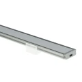 Profil aluminiowy srebrny typ D 1m + klosz mleczny EKPR6474 Eko-Light