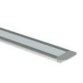 Profil aluminiowy srebrny typ Z 1m + klosz mleczny EKPR6481 Eko-Light