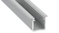 Profil aluminowy srebrny typ G 1m + klosz mleczny EKPR6559 Eko-Light