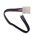 Złączka LED RGB 10mm. Łącznik z jedej strony. EKPZ723 Eko-Light