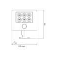 Lampa Solarna Depo 200LM 6500K IP44 EKO0616 Eko-Light