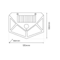 Lampa Solarna Batman 4000K IP44 EKO0617 Eko-Light
