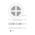 Zestaw Taśma SMD 60/m 4000K IP65 5m + Zasilacz EKZ1213 Eko-Light