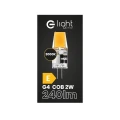 Żarówka COB 2W G4 12V 3000K Silikon EKZA1726 Eko-Light
