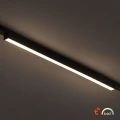 Reflektorek Slim Magnetic Track Czarny 61cm 20W LED Tuya CCT 48V ML2589 Milagro