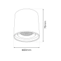 Reflektorek Slim Magnetic Track Biały tube 6W LED Tuya CCT 48V ML2594 Milagro