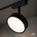 Reflektorek Slim Magnetic Track Czarny 9W LED Tuya CCT 48V ML2597 Milagro
