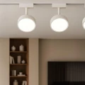 Reflektorek Slim Magnetic Track Biały 9W LED Tuya CCT 48V ML2598 Milagro