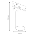 Reflektorek Magnetic Track 5mm 10W CCT 48V ML2614 Milagro