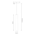 Reflektorek Magnetic Track Pendant Tube 5mm 5W CCT 48V ML2618 Milagro