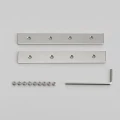 Łącznik metalowy do szyn 10mm ML2676 Milagro