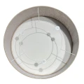 Lampa sufitowa Marshall 3xE27 Ø50cm Biały/Brąz MLP2424 Milagro