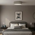 Lampa sufitowa Marshall 3xE27 Ø50cm Biały/Szary MLP2425 Milagro