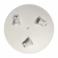 Lampa sufitowa Marshall 3xE27 Ø50cm Biały/Szary MLP2425 Milagro