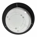 Lampa sufitowa Marshall 3xE27 Ø50cm Biały/Czarny MLP2426 Milagro