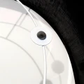 Lampa sufitowa Marshall 3xE27 Ø50cm Biały/Czarny MLP2426 Milagro
