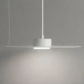 Lampa wisząca PIATTO Biała 1xGX53 fi 350mm MLP2908 Milagro