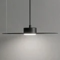Lampa wisząca PIATTO Czarna 1xGX53 fi 350mm MLP2909 Milagro