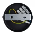Lampa wisząca PIATTO Czarna 1xGX53 fi 350mm MLP2909 Milagro