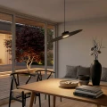 Lampa wisząca PIATTO Czarna 1xGX53 fi 450mm MLP2913 Milagro