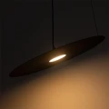 Lampa wisząca PIATTO Czarna 1xGX53 fi 450mm MLP2913 Milagro
