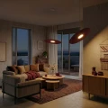 Lampa wisząca PIATTO Burgund 1xGX53 fi 450mm MLP2915 Milagro