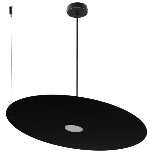 Lampa wisząca PIATTO Czarna 1xGX53 fi 550mm MLP2917 Milagro