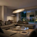 Lampa wisząca PIATTO Taupe 1xGX53 fi 550mm MLP2918 Milagro