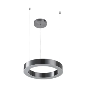 Lampa wisząca CIRCLE 40 LED tytanowa 40 cm ST-8848-40 black Step into Design