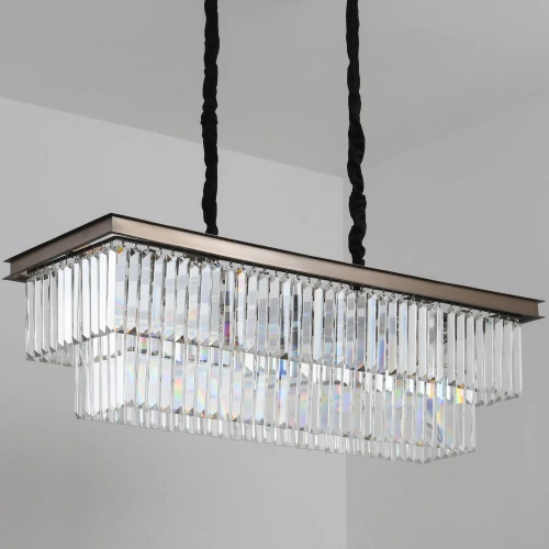 Lampa wisząca SPARKLE DOUBLE antracyt 100 cm MP0097B Step into Design