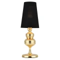 Lampa stołowa QUEEN złoto czarna 18 cm MT-8046-18 black gold Step into Design